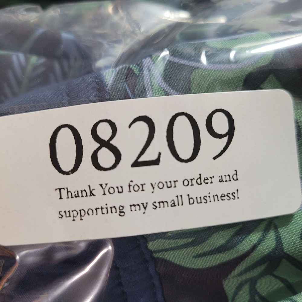 Fair‎ Harbor Swim Shorts Mens 2XL Green Tropical Elastic Waist Lined Drawstring - Picture 7 of 8